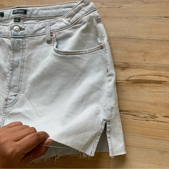 Wild Fable Super High Rise Curvy Short Jean Denim Size 16 - Picture 4 of 7